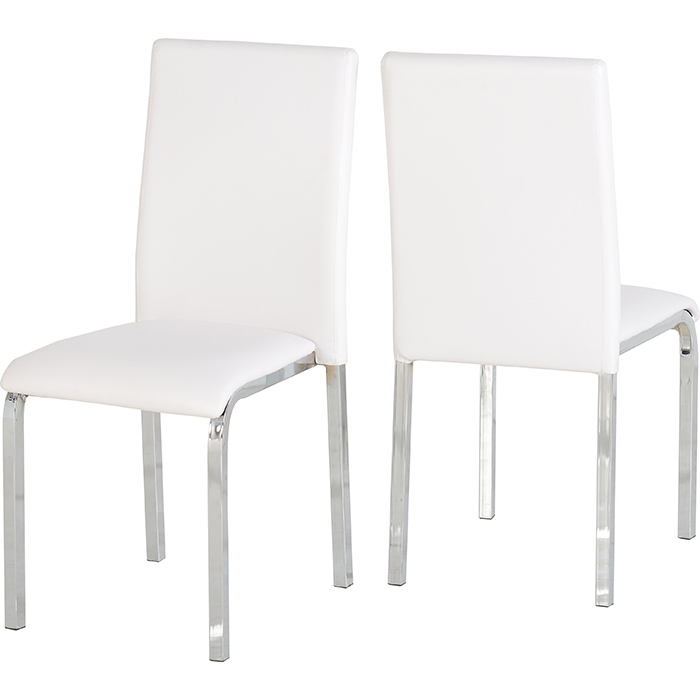 Charisma White Dining Chair - Click Image to Close